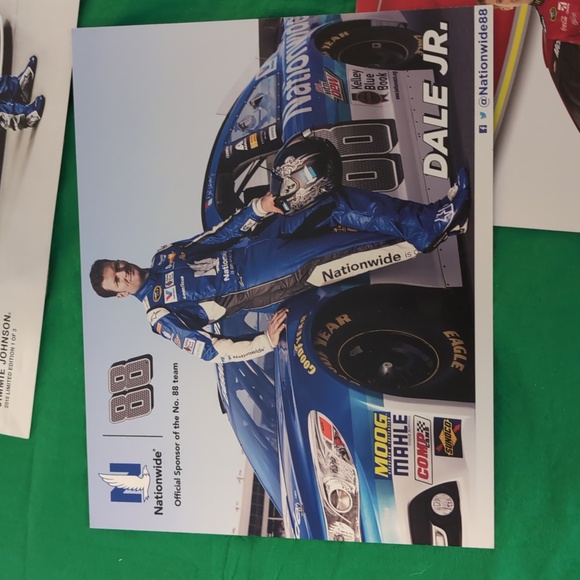 Nascar Mini Poster Bundle Some Signed by Drivers - Picture 8 of 16